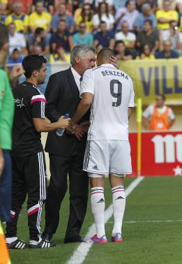Ancelotti: "¿Benzema? A veces es mejor pasar que marcar gol"