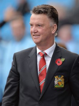 Van Gaal, técnico del Manchester United.