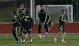 Del Bosque ensaya con Koke, Callejón, Isco y Pedro juntos