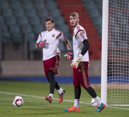 Del Bosque rotará a Casillas y De Gea en la portería de España