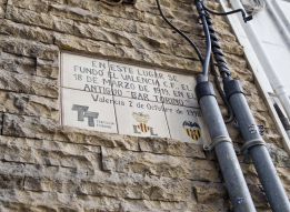 El Valencia se fundó en una calle distinta a la que se creía