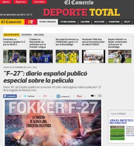 Gran repercusión del reportaje de la tragedia del Alianza