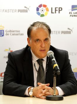 Tebas, citado a declarar tras recibir una querella del Xerez