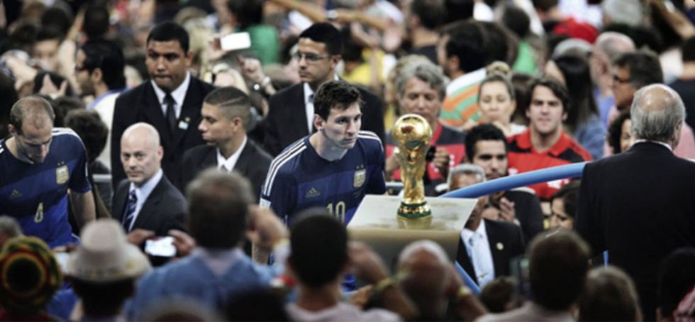 Una foto de Messi gana el World Press Photo del deporte