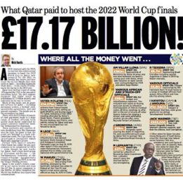 Qatar se gastó 24.700 millones en garantizarse el Mundial