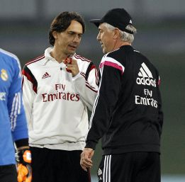 Ancelotti, candidato para sustituir a Inzaghi en el Milán