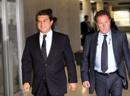 Los internautas ven muy favorito a Laporta para las elecciones