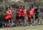 Simeone ya prueba once tipo: Vietto y Griezmann, el ataque