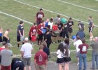 ¡La afición del Livonia Eagles se mojó en cadena por la ELA!