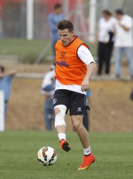 Immobile, Gameiro y Reyes se entrenaron sin ningún problema