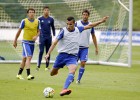 Jonathas ya se entrena con sus nuevos compañeros en Zubieta