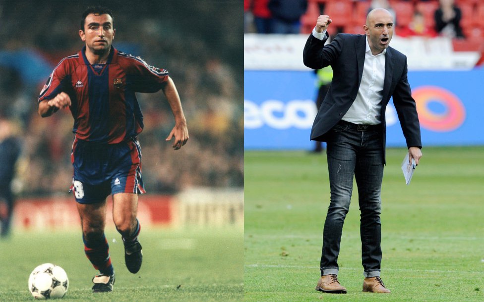 Los entrenadores de la Liga cuando eran jugadores