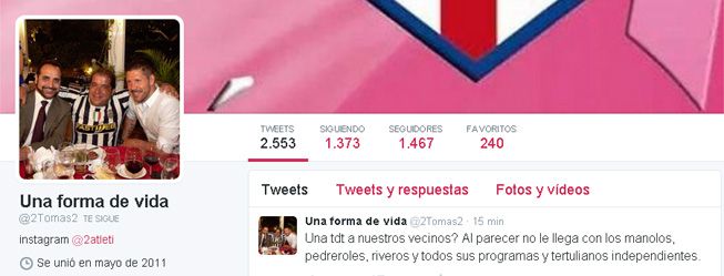 Tomás Reñones censura la concesión del canal al Madrid