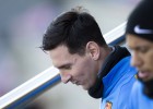 Messi no se entrenó ayer y el Barcelona volvió a ocultarlo