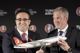 Turkish Airlines, patrocinador de la Eurocopa 2016