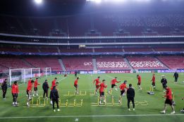 El Atlético de Madrid volvió a tomar notas del estadio Da Luz