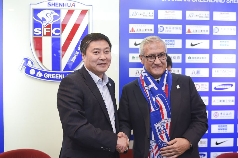 Manzano, presentado como técnico del Shanghai Shenhu