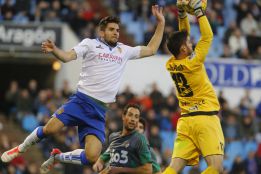 Carlos David le da un punto al Huesca en el descuento