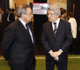 Florentino Pérez y Enrique Cerezo