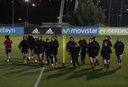 La colista Montenegro recibe a España, ya con Vero Boquete