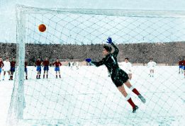 El Madrid sobrevive en el hielo de Belgrado (1956)