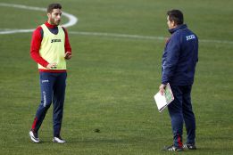 Rochina se entrena en solitario pero llegará a tiempo