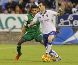 El Zaragoza acaba con la racha triunfal del Leganés