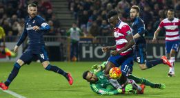 El árbitro anuló un gol a Rubén por fuera de juego de El Arabi