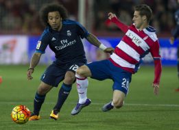 Marcelo en el Granada - Real Madrid