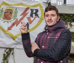 Piti está muy contento en el Rayo Vallecano