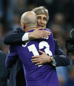 Pellegrini: "Estoy feliz por Caballero, se lo merece"