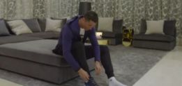 Cristiano, el primero en probar las Nike de "Regreso al Futuro"