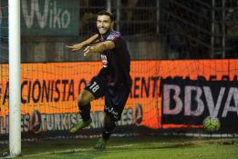 Borja Bastón lidera la campaña de los cedidos del Atlético