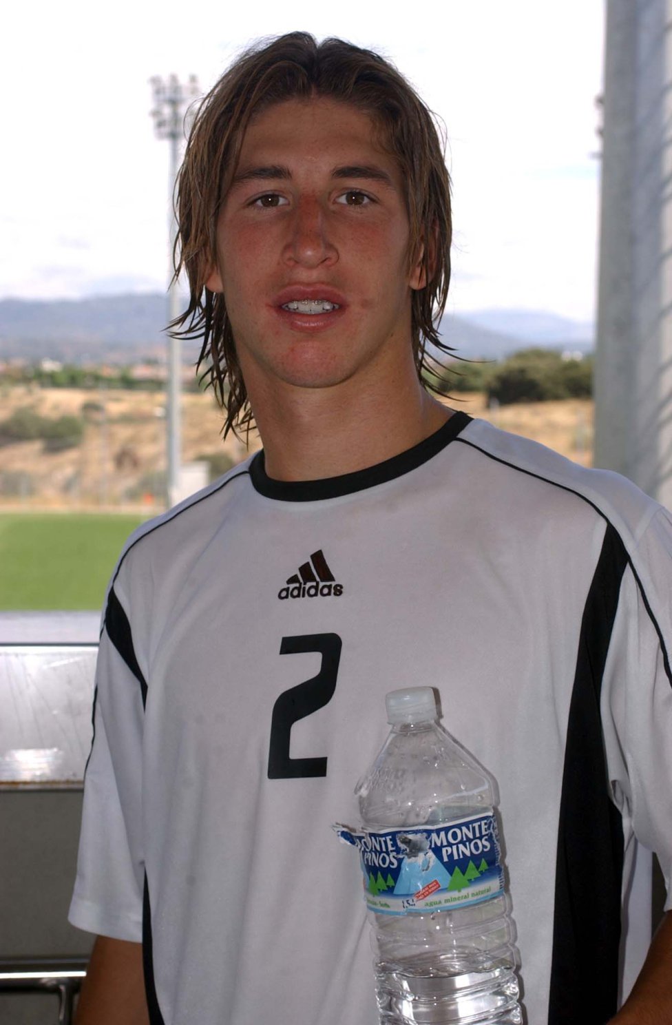 Sergio Ramos en 2004, concentrado con la Selección Sub19.
