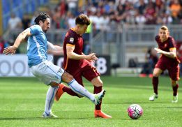 El Roma destroza al Lazio
en un derbi capitalino sin Totti