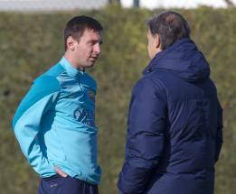 Messi y el Tata Martino