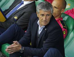 Setién: "La expulsión nos ha condicionado enormemente"