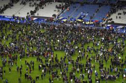 Estadio de Saint-Denis el día de los atentados de París