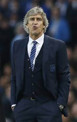 Manuel Pellegrini, técnico del Manchester City
