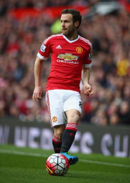 Juan Mata durante el partido ante el Aston Villa