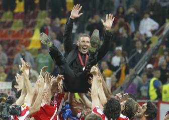 Simeone cumple 400 partidos como entrenador rojiblanco