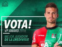Christian Santos, nominado a mejor jugador de la Eredivise