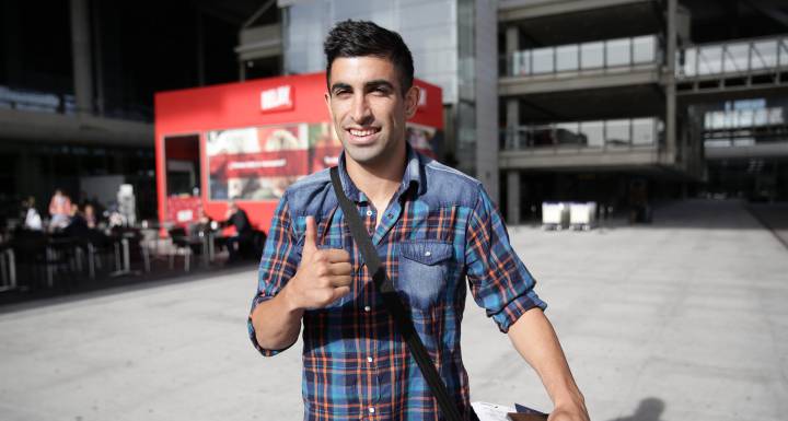 "En el Málaga desplegaré el
buen fútbol que tengo..."