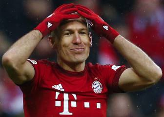 Robben vuelve a romperse y estará tres meses de baja
