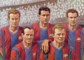 El 29 de abril de 1951 Kubala debuta con el Barcelona