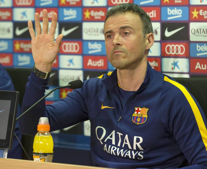 Barcelona coach Luis Enrique confident of sealing double