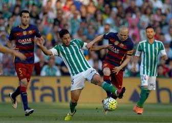 High tension: Betis - Barcelona