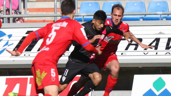El Numancia da un paso casi definitivo hacia la permanencia