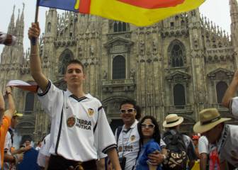 El Valencia recibió unas 23.000 entradas para San Siro en 2001
