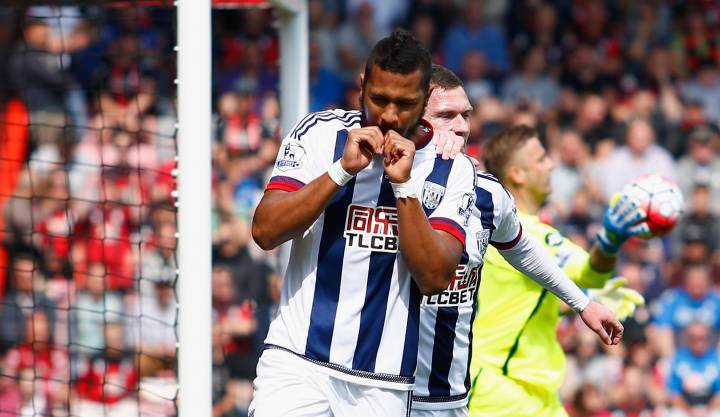 Salomón Rondón anotó y llegó a los 100 goles en Europa